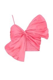 Pink Bow Top by ASHLEY PARK x RTR Rent the Runway at Rent the Runway